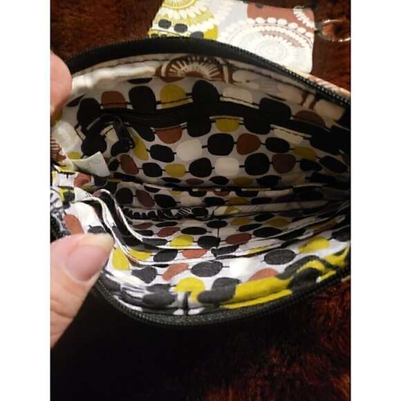 Vera Bradley Wristlet Cocoa Moss with a credit card holder. - Picture 6 of 6